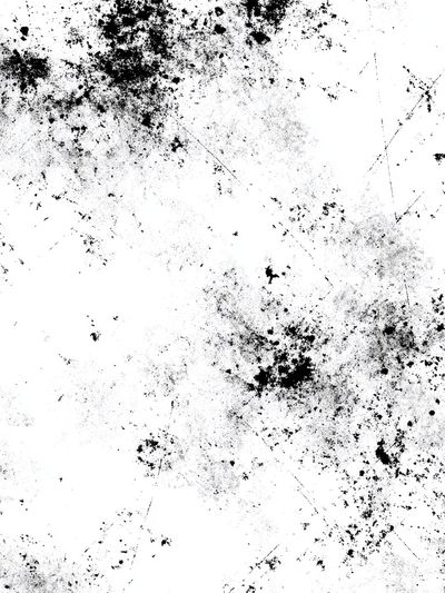 Ink Splatter Black-White Poster.