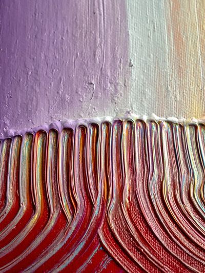 Textured Color Flow Abstract Poster. poster print