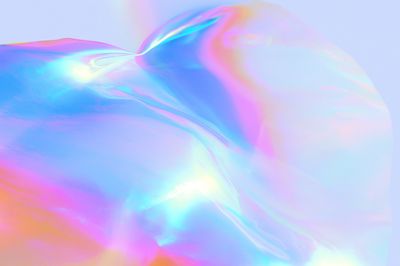 Iridescent Dreamscape Abstract Poster.
