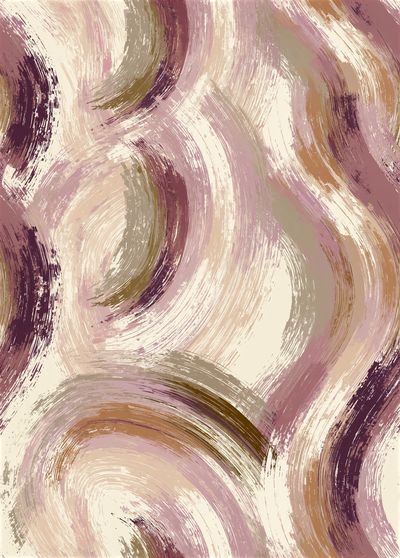 Soft Brushstroke Abstract Poster.