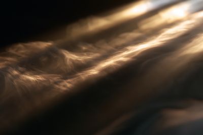 Golden Light Abstract Print. poster