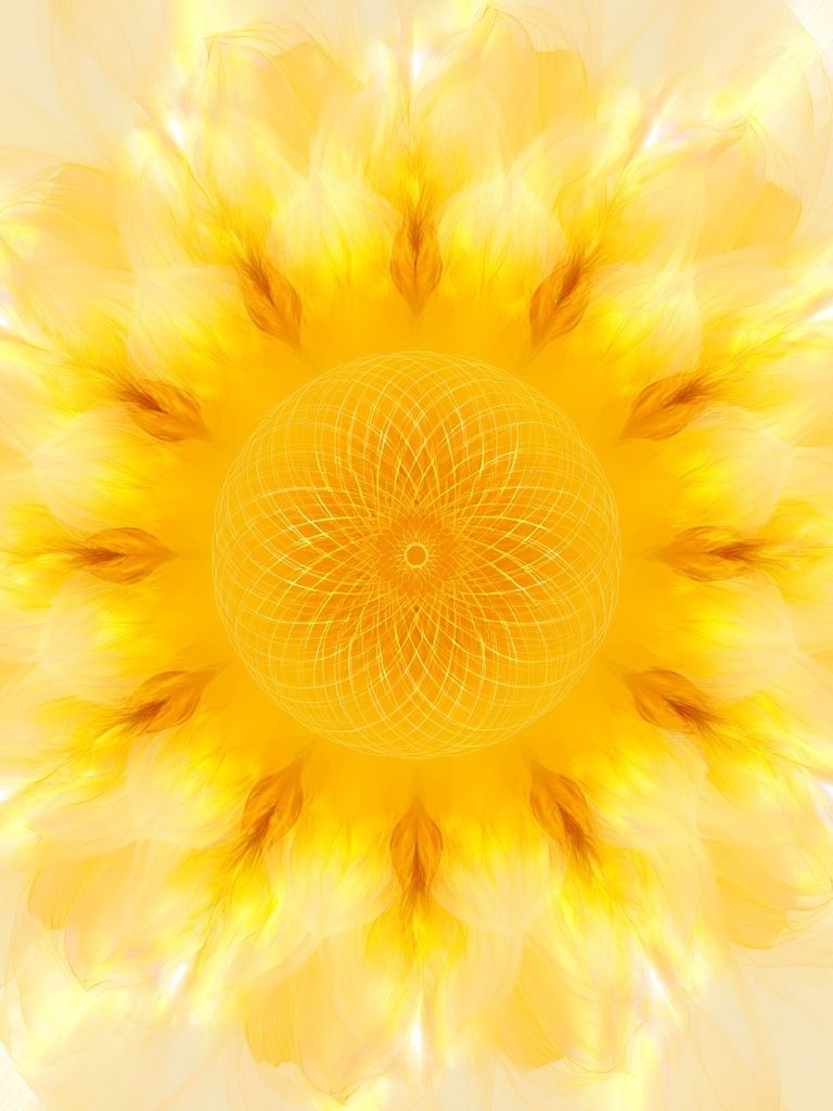 Golden Sunburst Abstract Poster. poster — abstract art