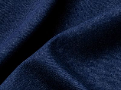 Deep Indigo Denim Texture Poster.