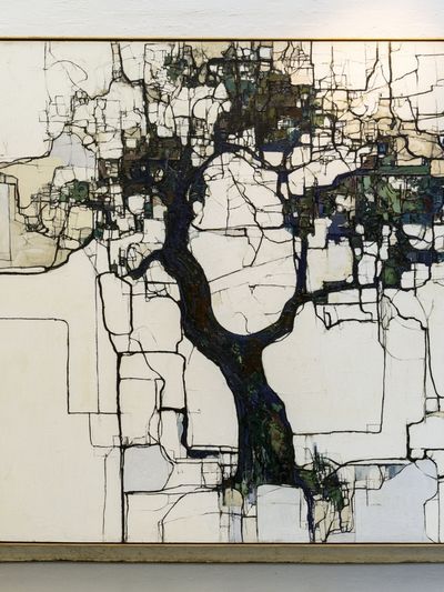 Abstract Tree Network Poster.