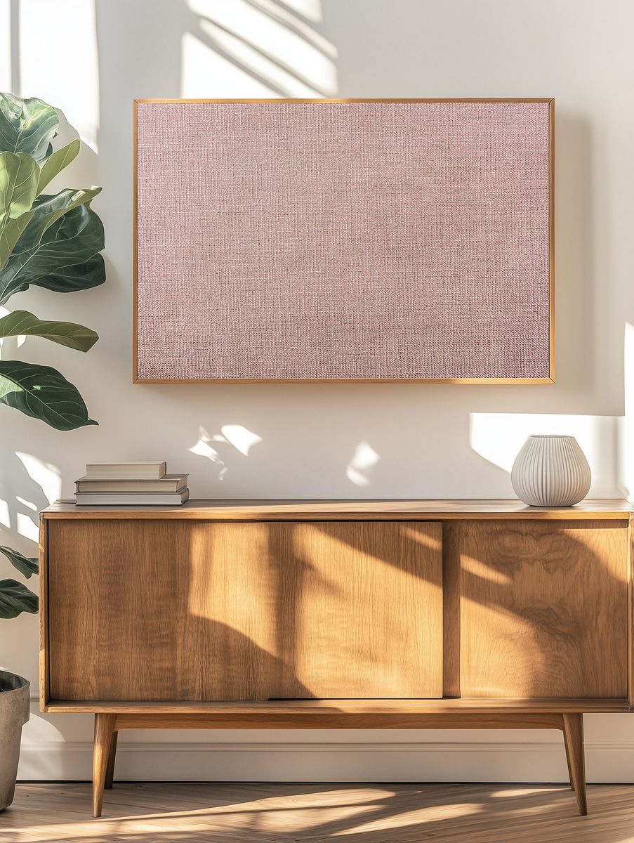 Fabric textured background. — room view 3