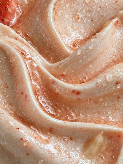 Peach Cream Texture Poster. poster