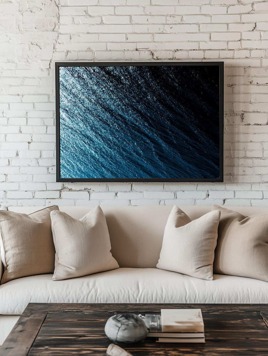 Blue ocean with mild waves. — room view 1