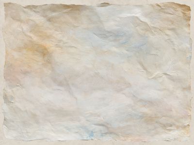Textured Parchment Abstract Poster.