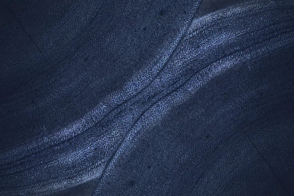 Blue rough concrete wall background. poster detail