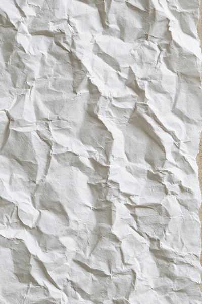 Crumpled Paper Texture Print.