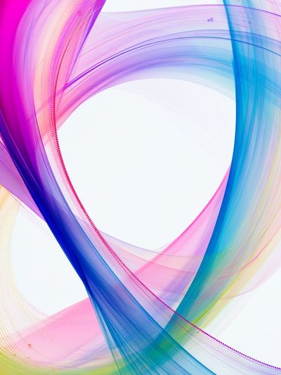 Color Wave Abstract Poster. poster