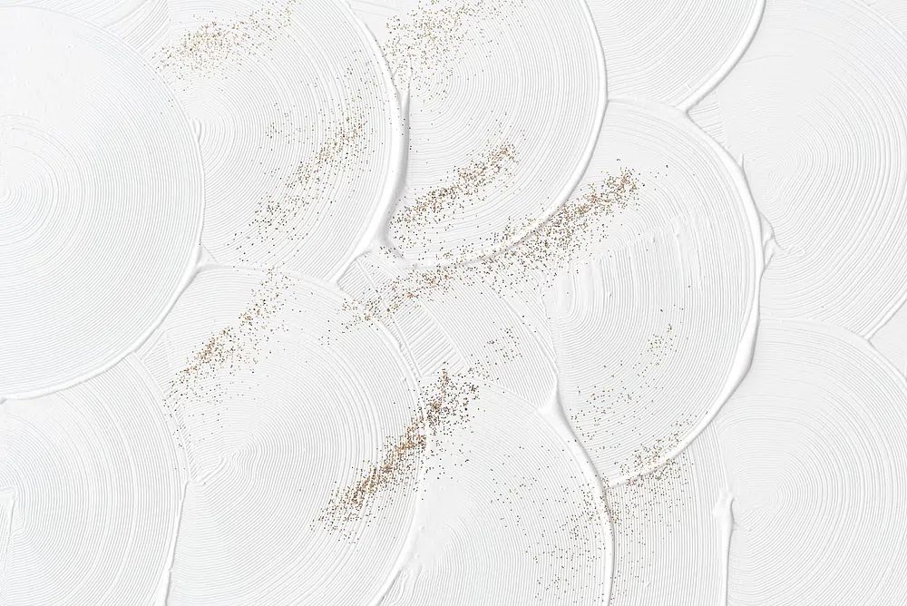 White background texture - glitter. poster detail
