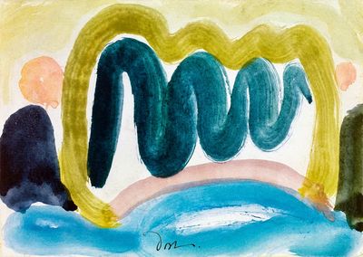 Arthur Dove 's Pond Sunlight. poster