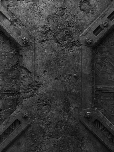 Industrial X Texture Poster.