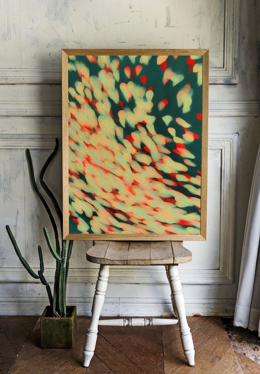 Abstract Colorful Motion Poster. — room view 1