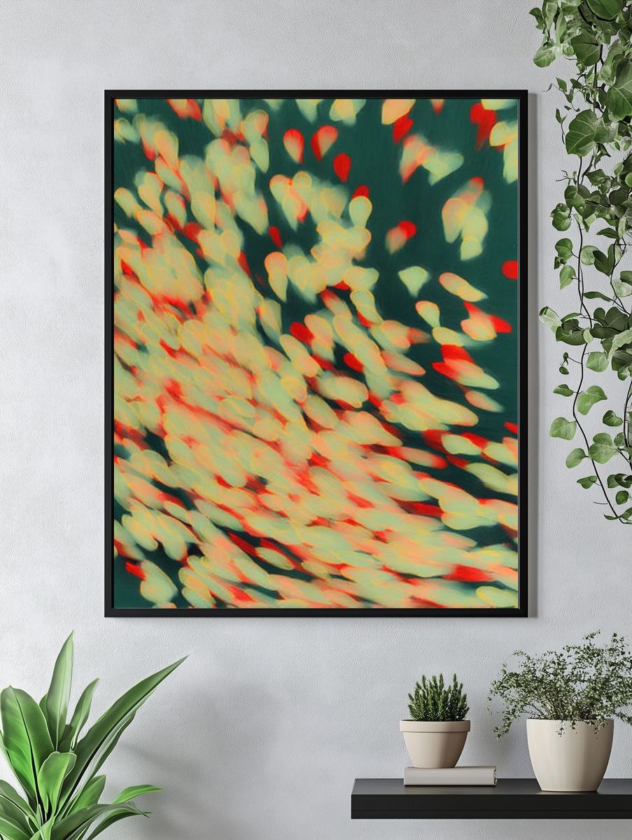 Abstract Colorful Motion Poster. — room view 4
