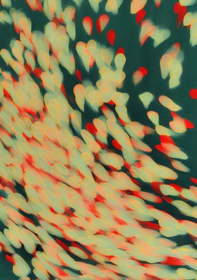 Abstract Colorful Motion Poster. poster print