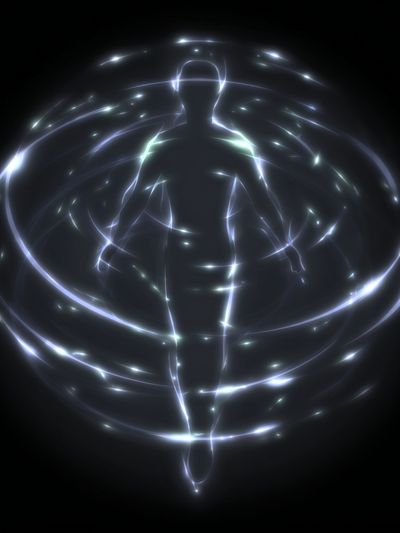 Ethereal Energy — Abstract Print. poster