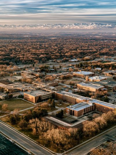 Aerial Campus Landscape Poster.