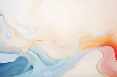 Abstract Fluid Art Poster. poster
