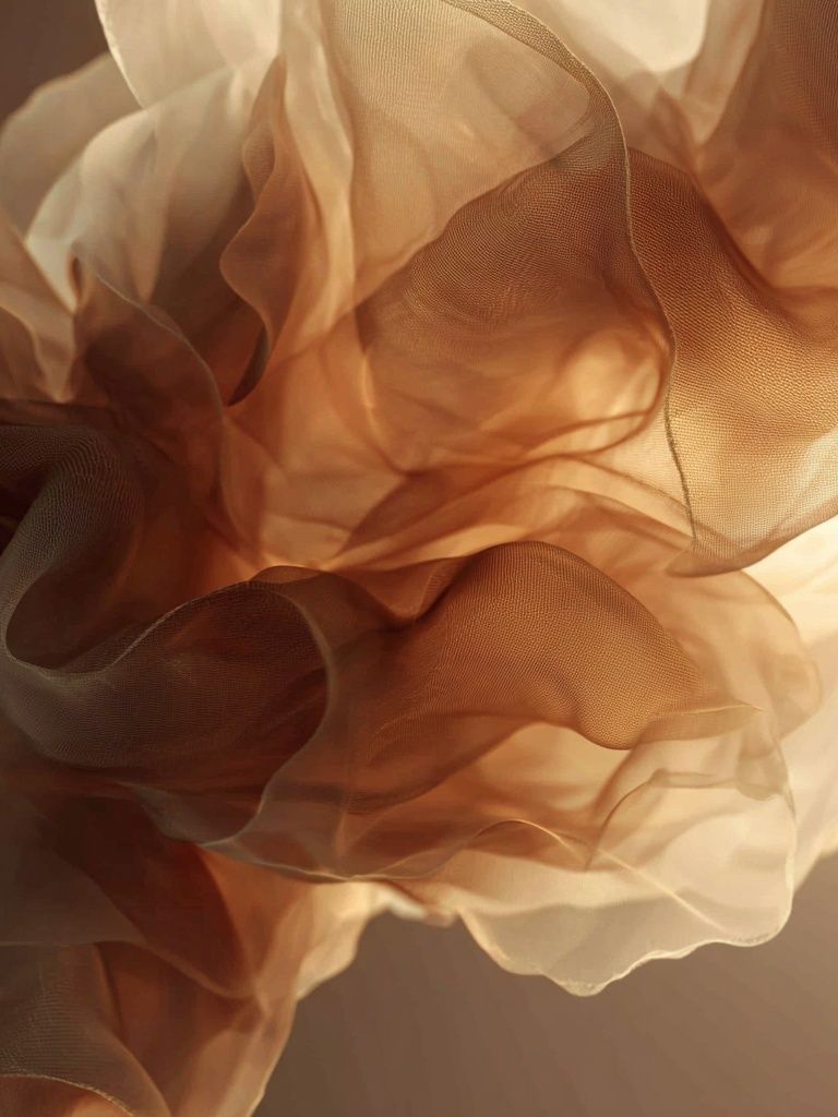 Abstract Flowing Fabric Poster. poster detail