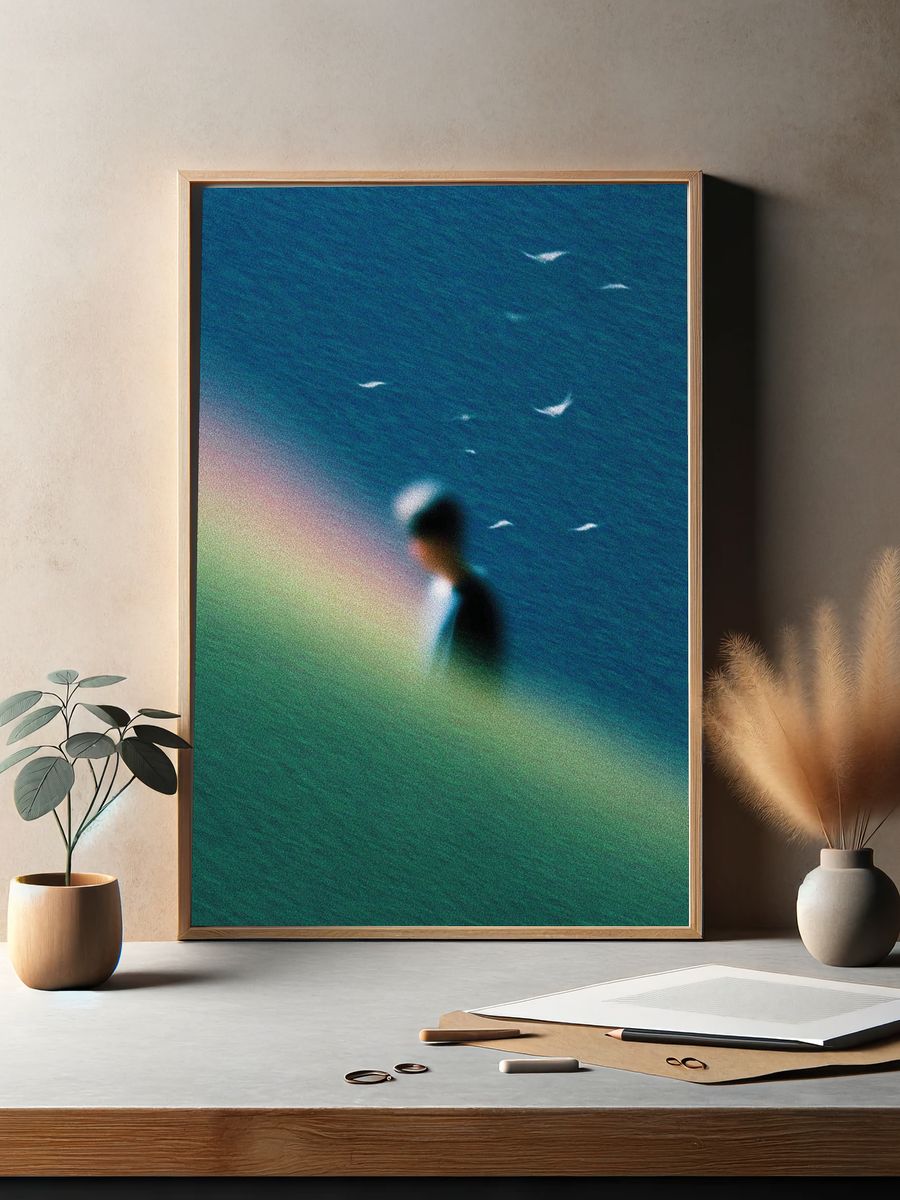Abstract Figure in Nature Poster. — room view 2
