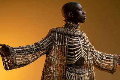 Afrofuturist Portrait Photography Poster.