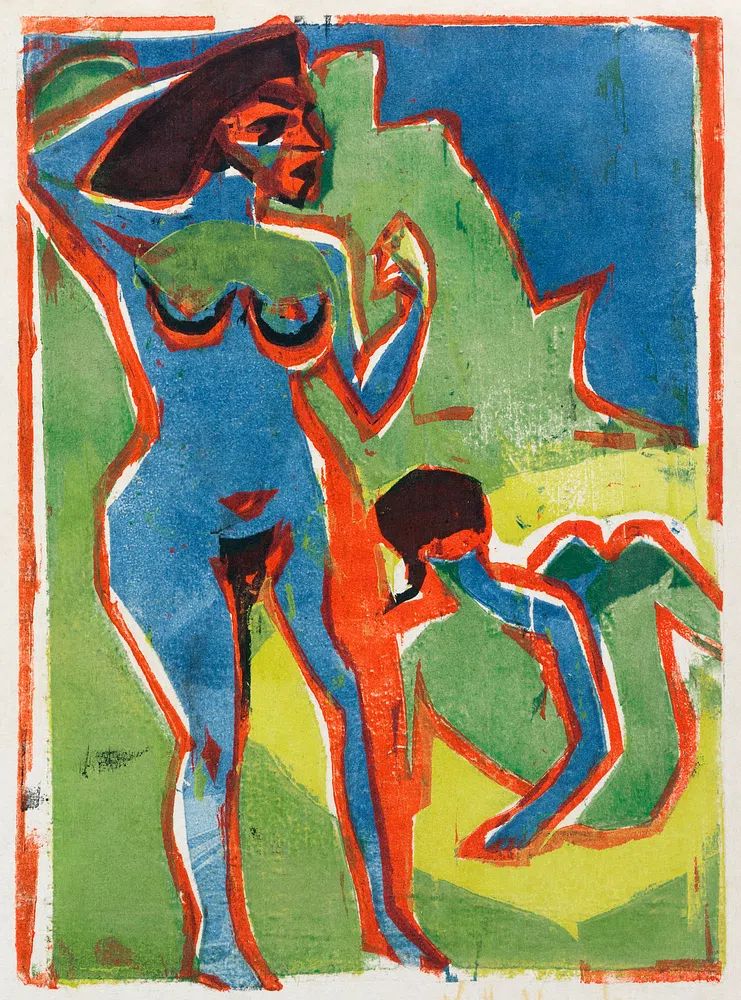 Abstract Figures — Fine Art Print. poster — fine-art art