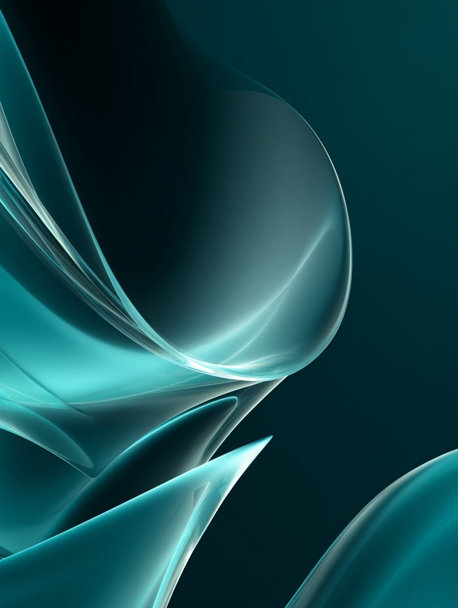 Abstract Fluid Waves Poster. poster detail