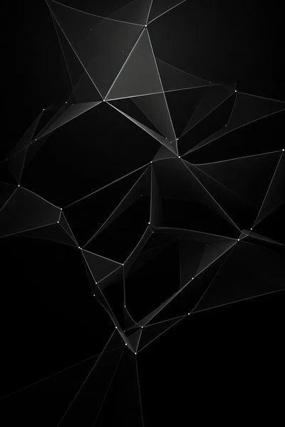 Abstract Geometric Lines Poster. poster