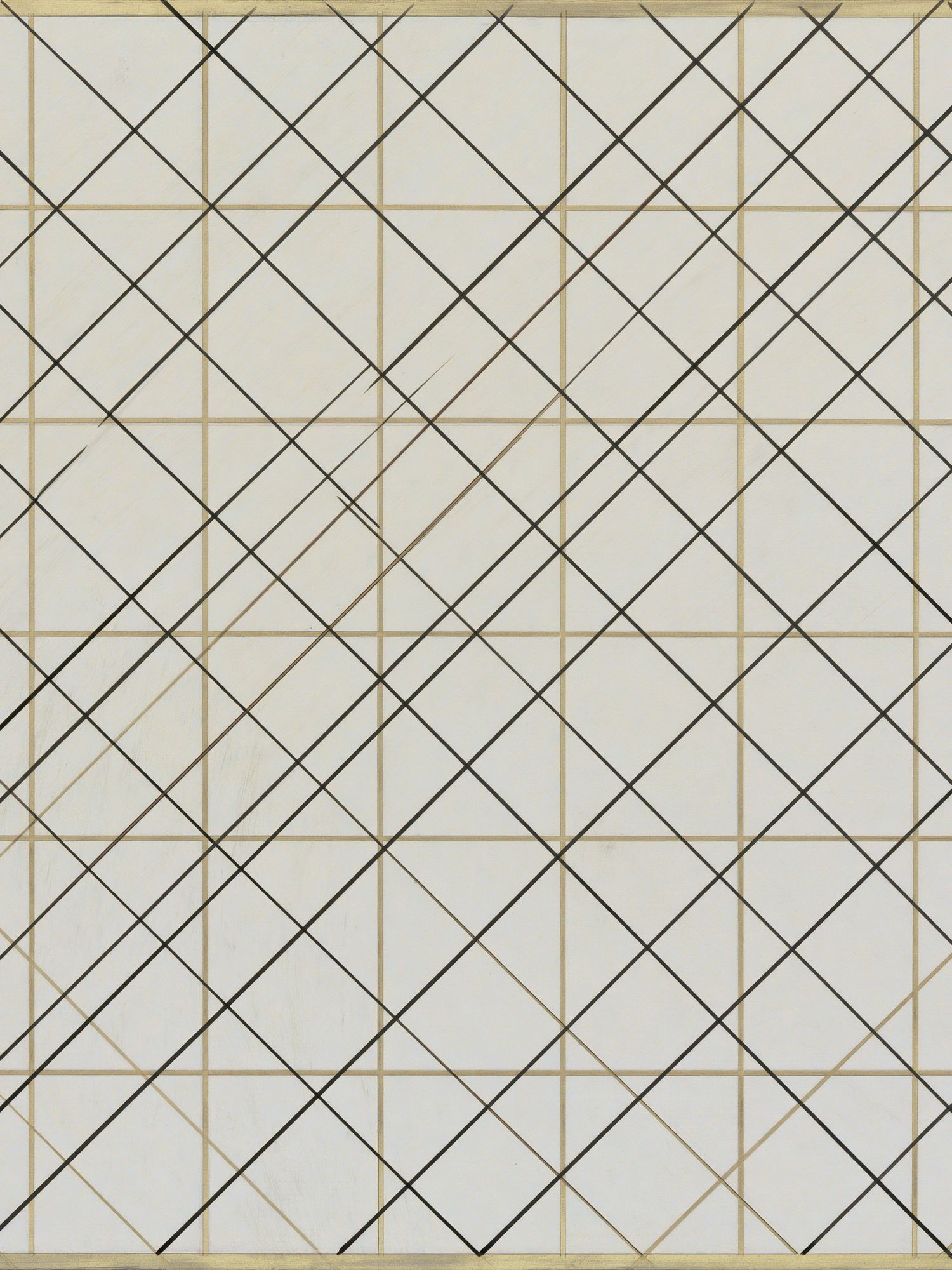 Geometric Grid Abstract Print. poster detail