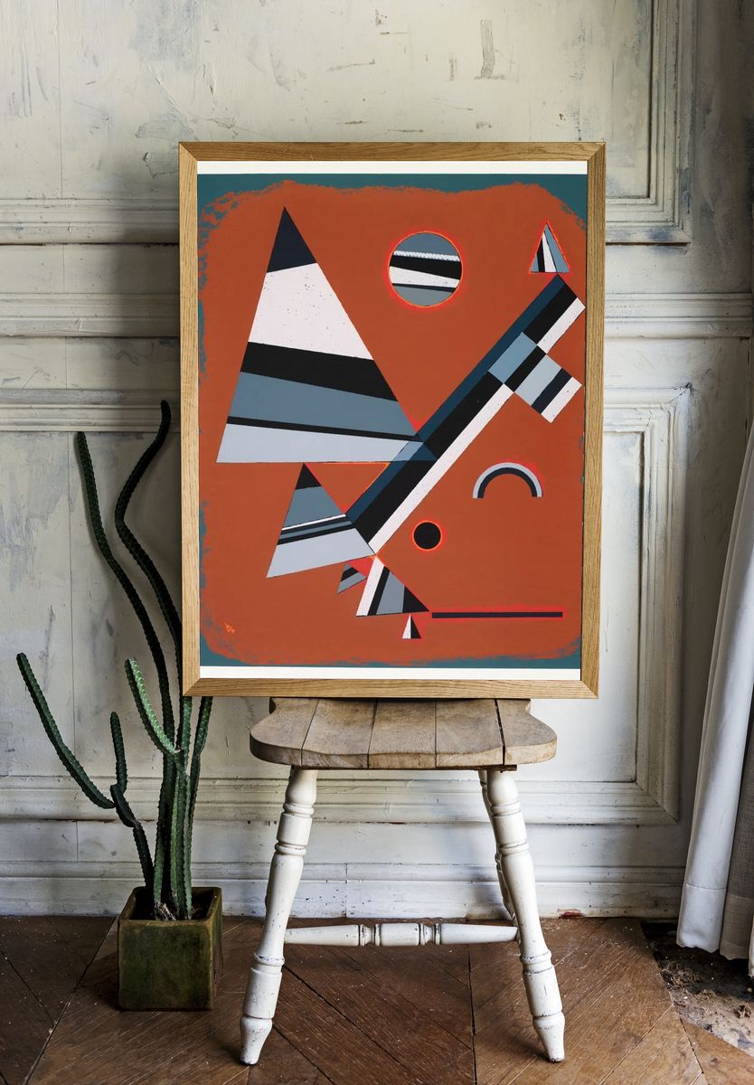 Gris (1931) Wassily Kandinsky. Original. room preview