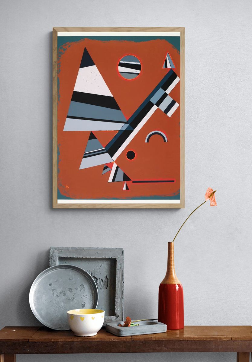 Gris (1931) Wassily Kandinsky. Original. — room view 3