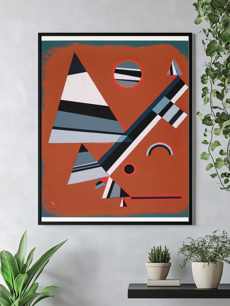 Gris (1931) Wassily Kandinsky. Original. — room view 4