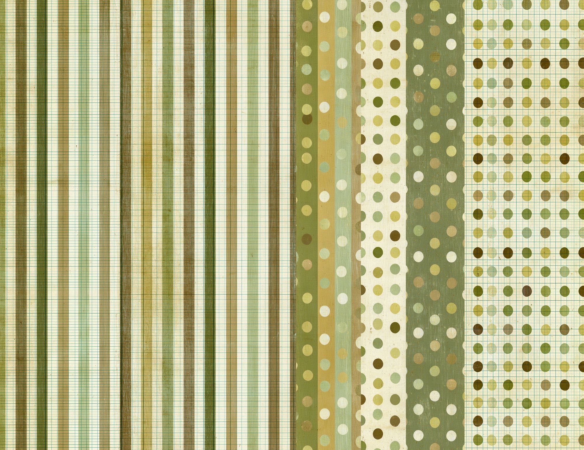 Muted Geometric Grid Poster. poster detail