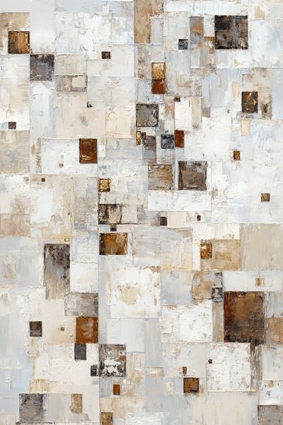 Abstract Geometric Texture Poster. poster print
