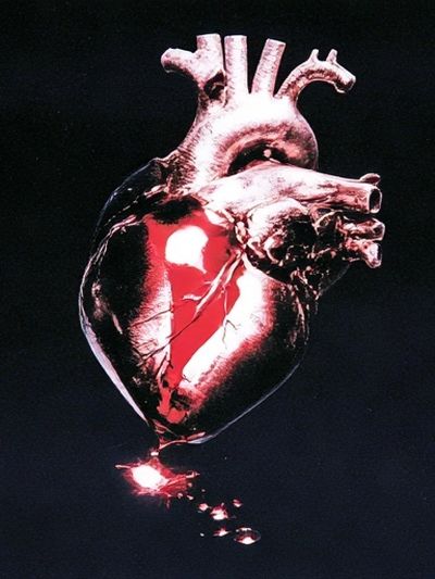 Anatomical Heart Surrealism Poster. poster