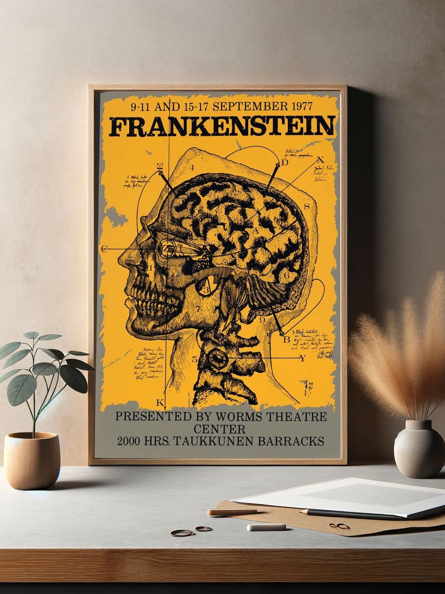 Frankenstein, presented Worms Theatre Center. — room view 2