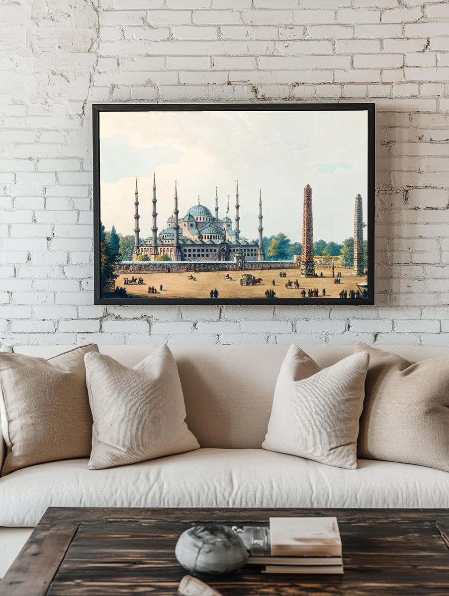 Mosque Sultan Achmet Views Ottoman. room preview