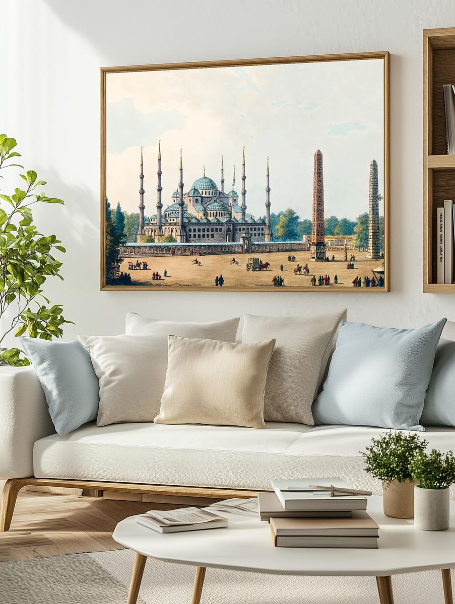 Mosque Sultan Achmet Views Ottoman. — room view 2