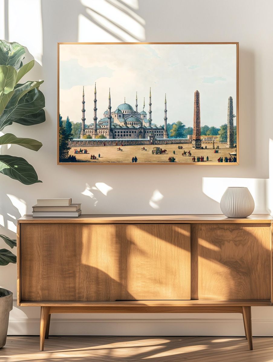 Mosque Sultan Achmet Views Ottoman. — room view 3