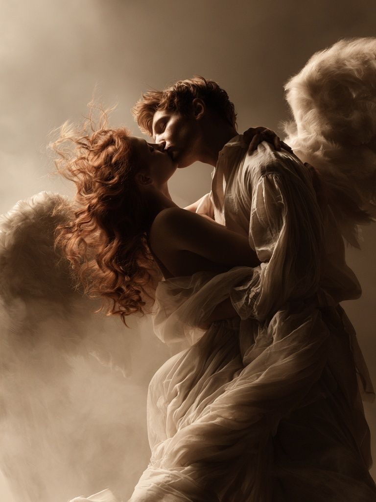 Angel Lovers Photography Poster. poster — photography art