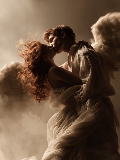 Angel Lovers Photography Poster.