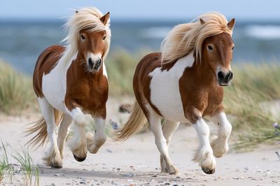 Running Ponies Photography Poster.
