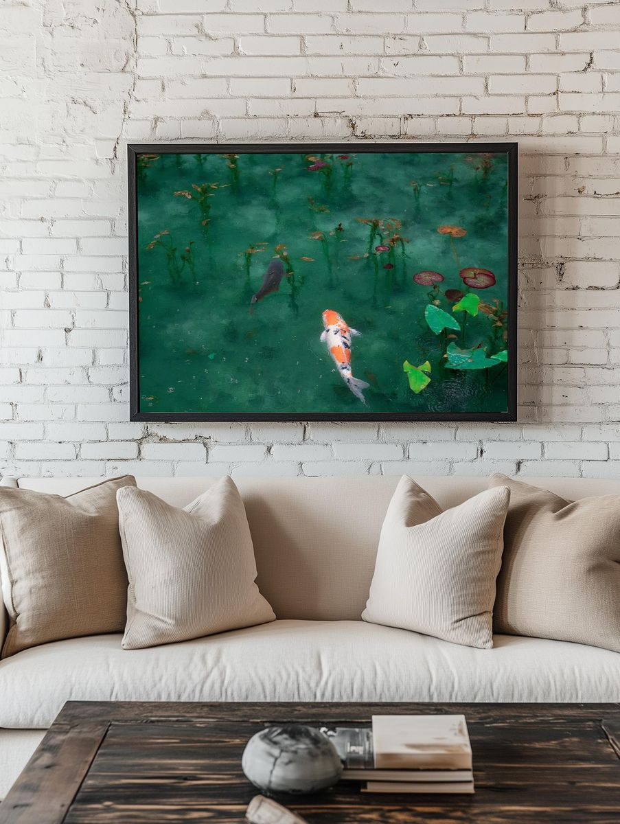Japanese Koi. — room view 1