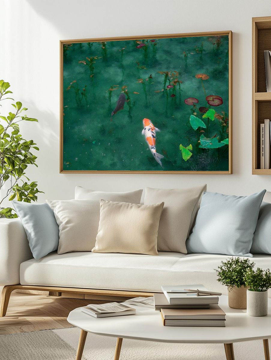 Japanese Koi. — room view 2