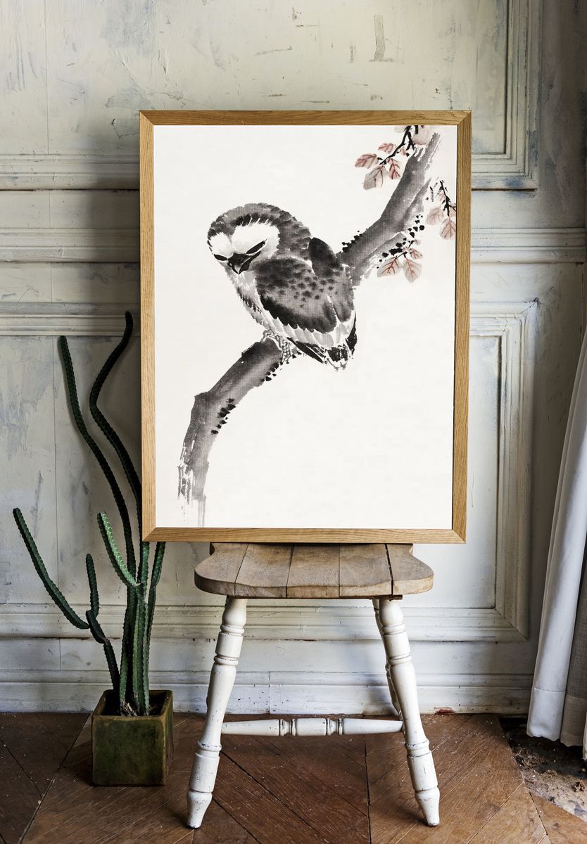 Katsushika Hokusai’s Japanese owl, Album. room preview