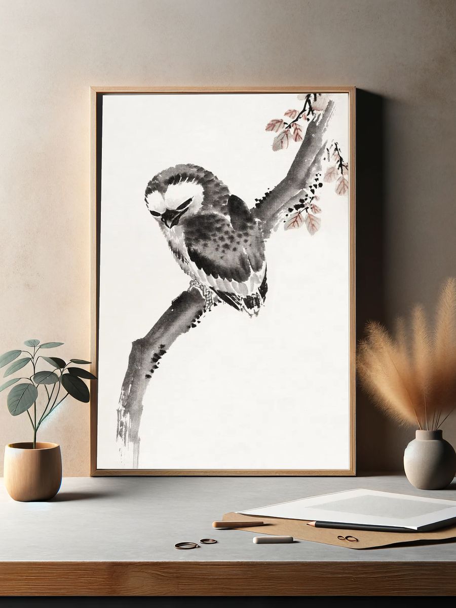 Katsushika Hokusai’s Japanese owl, Album. — room view 2