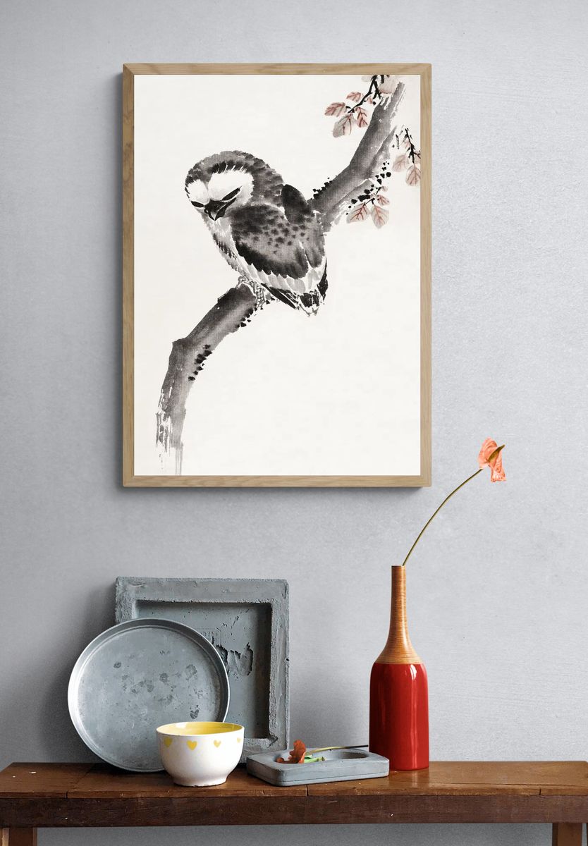 Katsushika Hokusai’s Japanese owl, Album. — room view 3