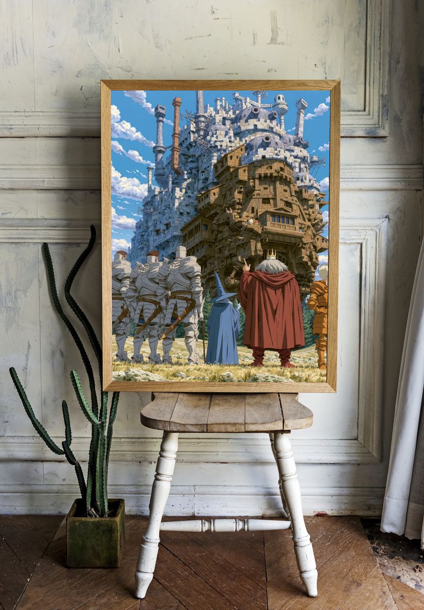 Fantasy Castle Tower Poster. room preview